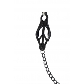 Зажимы на соски Darkside с цепочкой - Lola Games - купить с доставкой в Архангельске