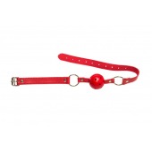 Красный кляп-шарик Firecracker - Lola Games - купить с доставкой в Архангельске