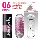 Мастурбатор SPINNER Brick - Tenga - в Архангельске купить с доставкой