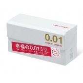 Супер тонкие презервативы Sagami Original 0.01 - 10 шт. - Sagami - купить с доставкой в Архангельске