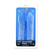 Комплект из 2 прозрачных насадок на пенис PENIS EXTENDER PACK - Dream Toys - в Архангельске купить с доставкой