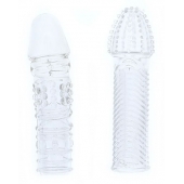 Комплект из 2 прозрачных насадок на пенис PENIS EXTENDER PACK - Dream Toys - в Архангельске купить с доставкой