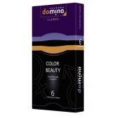 Разноцветные презервативы DOMINO Colour Beauty - 6 шт. - Domino - купить с доставкой в Архангельске
