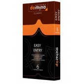 Презервативы с увеличенным количеством смазки DOMINO Easy Entry - 6 шт. - Domino - купить с доставкой в Архангельске