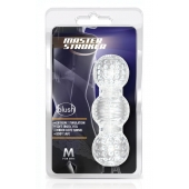 Прозрачный фигурный мастурбатор Master Stroker - Blush Novelties - в Архангельске купить с доставкой