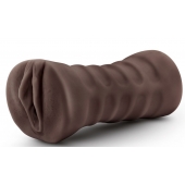 Коричневый мастурбатор-вагина Hot Chocolate Brianna - Blush Novelties - в Архангельске купить с доставкой