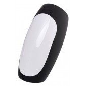 Черно-белый перезаряжаемый мастурбатор Erotist Hailstorm - Erotist Adult Toys - в Архангельске купить с доставкой