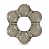 Дымчатое эрекционное кольцо Stay Hard Thick Bead Cock Ring - Blush Novelties - в Архангельске купить с доставкой