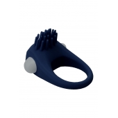 Синее эрекционное виброкольцо STIMU RING - Dream Toys - в Архангельске купить с доставкой