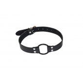 Черный кляп-кольцо Modesty - Lola Games - купить с доставкой в Архангельске