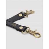 Черный фиксатор для манжет Bound to You Faux Leather Hogtie - Fifty Shades of Grey - купить с доставкой в Архангельске