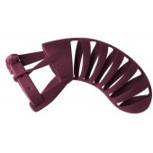 Мужской пояс верности бордового цвета Romello - Lola Games - купить с доставкой в Архангельске