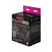 Черный пояс для насадок BEST CLASS STRAP - LOVETOY (А-Полимер) - купить с доставкой в Архангельске