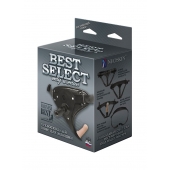 Пояс HARNESS BEST SELECT с вагинальной пробкой - LOVETOY (А-Полимер) - купить с доставкой в Архангельске