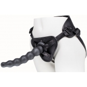 Пояс харнесс BEST UNI strap с 2 насадками - 18 и 22 см. - LOVETOY (А-Полимер) - купить с доставкой в Архангельске