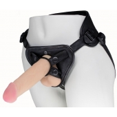 Пояс харнесс BEST UNI strap с 2 насадками - 18 и 22 см. - LOVETOY (А-Полимер) - купить с доставкой в Архангельске