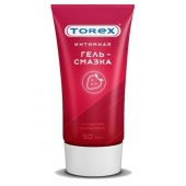 Смазка на водной основе TOREX  Сладкая клубника  - 50 мл. - Torex - купить с доставкой в Архангельске
