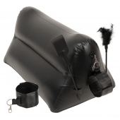 Надувная любовная подушка Portable Triangle Cushion с аксессуарами - Orion - купить с доставкой в Архангельске