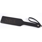 Черная гладкая шлепалка SEX - 35 см. - Sitabella - купить с доставкой в Архангельске