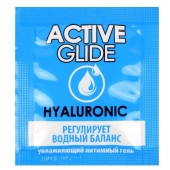 Лубрикант на водной основе Active Glide с гиалуроновой кислотой - 3 гр. - Биоритм - купить с доставкой в Архангельске