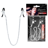 Оригинальные зажимы на соски с бусами - Notabu - купить с доставкой в Архангельске