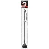 Черный стек с наконечником-сердечком - 54 см. - Notabu - купить с доставкой в Архангельске