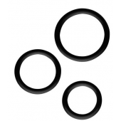 Набор из 3 эрекционных колец SILICONE COCKRINGS - Dream Toys - в Архангельске купить с доставкой