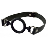 Черный кляп-рамка на регулируемых ремешках - Sitabella - купить с доставкой в Архангельске