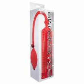 Красная вакуумная помпа Power Pump Red - Toy Joy - в Архангельске купить с доставкой