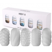 Набор из 5 мастурбаторов Hedy X5 Mixed - Svakom - в Архангельске купить с доставкой
