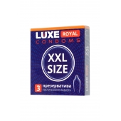 Презервативы увеличенного размера LUXE Royal XXL Size - 3 шт. - Luxe - купить с доставкой в Архангельске