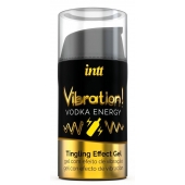 Жидкий интимный гель с эффектом вибрации Vibration! Vodka Energy - 15 мл. - INTT - купить с доставкой в Архангельске
