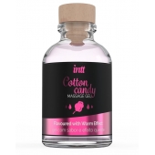Массажный гель с согревающим эффектом Cotton Candy - 30 мл. - INTT - купить с доставкой в Архангельске