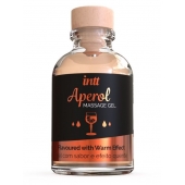 Массажный гель с согревающим эффектом Aperol - 30 мл. - INTT - купить с доставкой в Архангельске