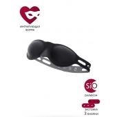 Черная плотная силиконовая маска - ToyFa - купить с доставкой в Архангельске