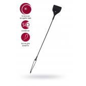 Черный гладкий стек с тонкой ручкой - 48 см. - ToyFa - купить с доставкой в Архангельске