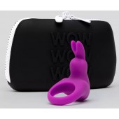 Фиолетовое эрекционное виброкольцо Happy Rabbit Cock Ring Kit - Happy Rabbit - в Архангельске купить с доставкой