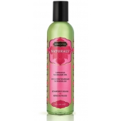 Массажное масло Naturals Strawberry Dreams с ароматом клубники - 236 мл. - Kama Sutra - купить с доставкой в Архангельске