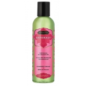 Массажное масло Naturals Strawberry Dreams с ароматом клубники - 59 мл. - Kama Sutra - купить с доставкой в Архангельске