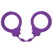 Фиолетовые силиконовые поножи Limitation - Lola Games - купить с доставкой в Архангельске