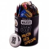 Текстурированные презервативы в кейсе MAXUS So Much Sex - 100 шт. - Maxus - купить с доставкой в Архангельске