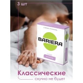 Классические презервативы Bariera Classic - 3 шт. - Bariera - купить с доставкой в Архангельске