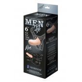 Пустотелый фаллопротез MEN STYLE - 17,5 см. - LOVETOY (А-Полимер) - купить с доставкой в Архангельске
