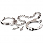 Металлические наручники Metal Leg Cuffs - Pipedream - купить с доставкой в Архангельске