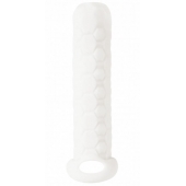 Белый фаллоудлинитель Homme Long - 13,5 см. - Lola Games - в Архангельске купить с доставкой