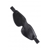 Черная маска Anonymo из искусственной кожи - ToyFa - купить с доставкой в Архангельске