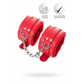 Красные оковы Anonymo из искусственной кожи - ToyFa - купить с доставкой в Архангельске