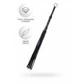 Черный флоггер Anonymo - 64 см. - ToyFa - купить с доставкой в Архангельске