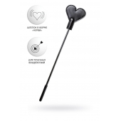 Черный стек со шлепком в форме сердца Anonymo - 35 см. - ToyFa - купить с доставкой в Архангельске