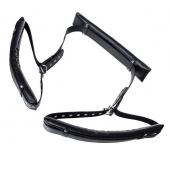 Черные кожаные стропы для фиксации Anonymo - ToyFa - купить с доставкой в Архангельске